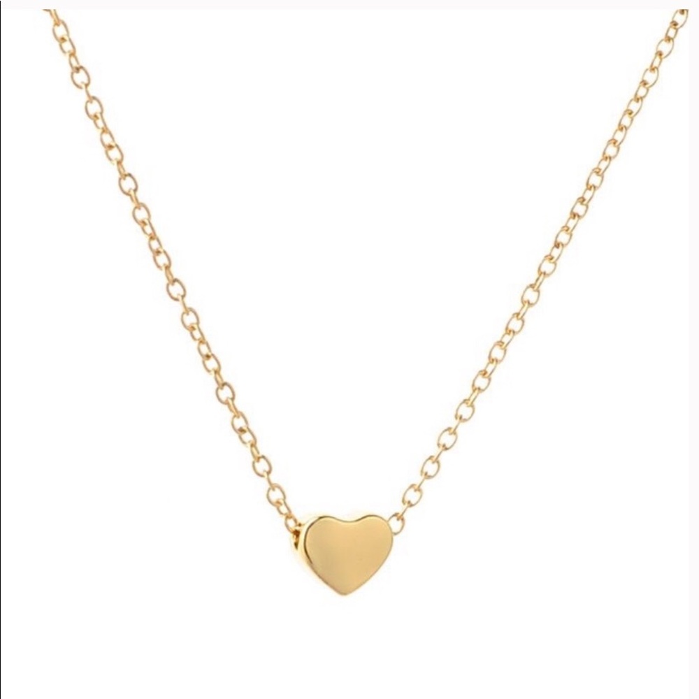 Gold Little Heart Necklace